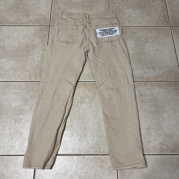RARE Burberry Limited London Adult Size 28x30 Khaki Pants Fall 2020 Collection - Picture 8 of 9